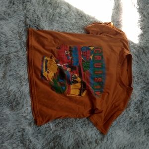orange shirt vintage